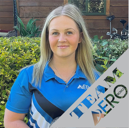 AMITY BICKLEY, STATE JUNIOR CHAMPION, AERO BOWLS, BOWLS TASMANIA